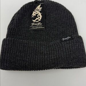 BinkyBro Gray Kids Knit Beanie BRAND NEW